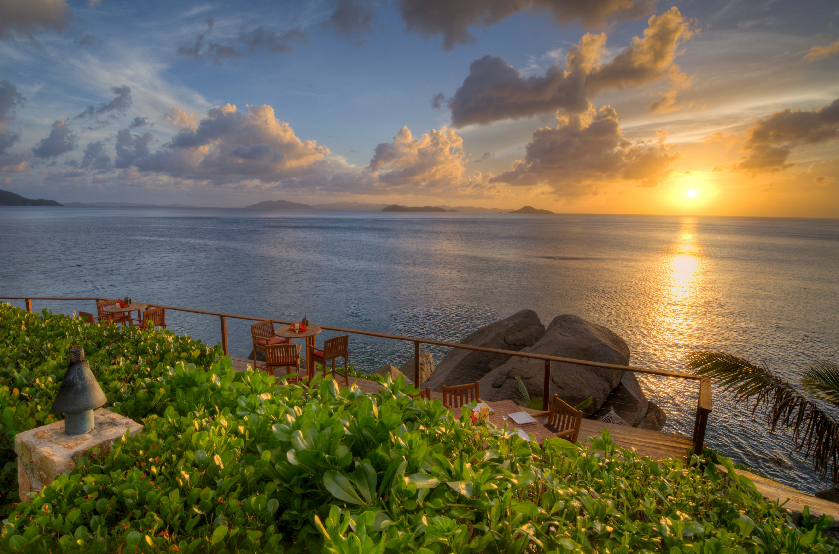 Luxury Holidays in British Virgin Islands Sunset over Baraka Point Virgin Gorda